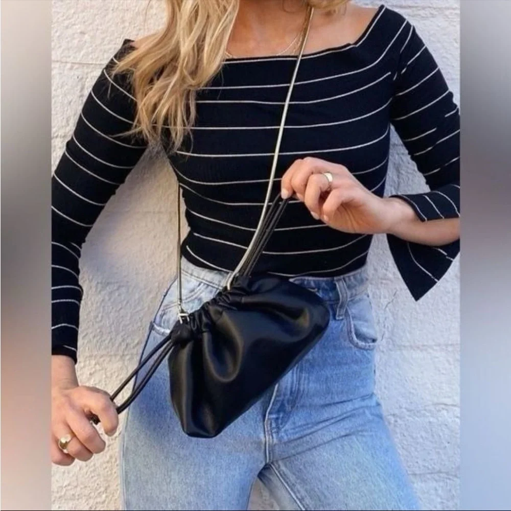 Anthropologie Jules Kae Vegan Leather Brea Bag NWT